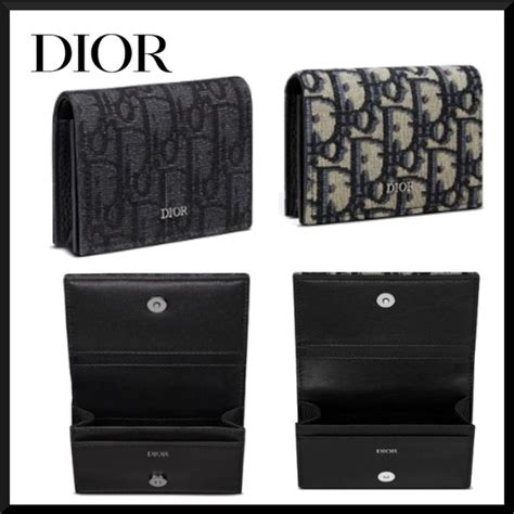 card holders dior|Dior card holder used.